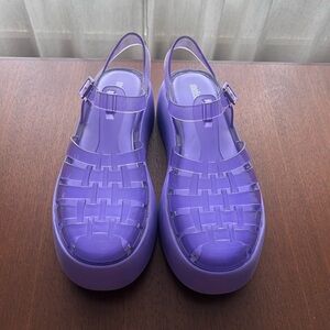 Melissa Possession Platform Jelly Sandals